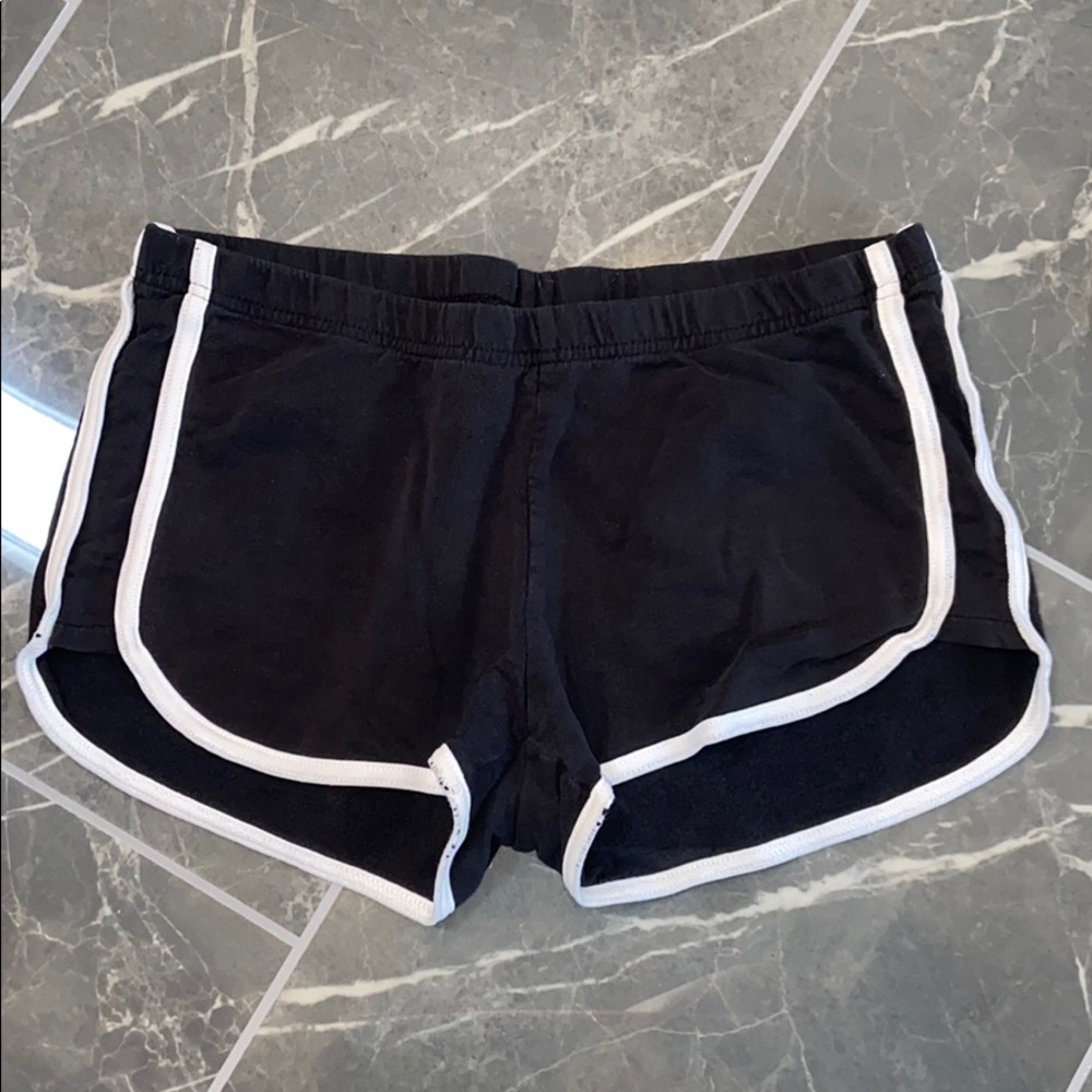 Black & White Shorts